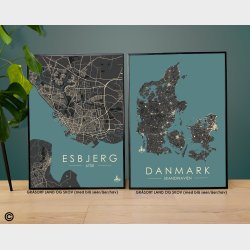 Esbjerg byplakat 300 stk