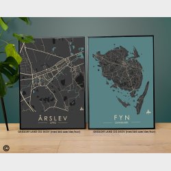 rslev byplakat 50 stk