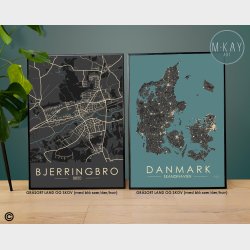 Bjerringbro byplakat 200 stk