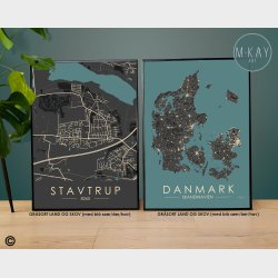 Stavtrup byplakat 70 stk