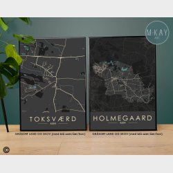 Toksværd byplakat 50 stk