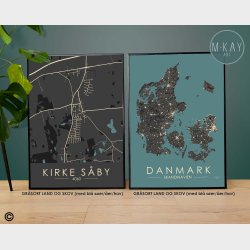 Kirke Saaby byplakat 65 stk