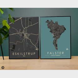 Eskilstrup byplakat 45 stk