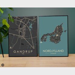 Gandrup byplakat 75 stk