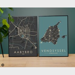 Aabybro byplakat 65 stk