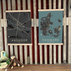 Ansager byplakat 95 stk