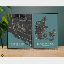 Tjæreborg byplakat 75 stk