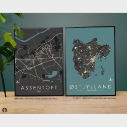 Assentoft byplakat 140 stk