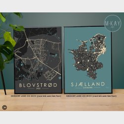 Blovstrd byplakat 70