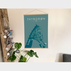 Thyborøn byplakat 75 stk