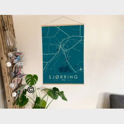 Sjørring byplakat 65 stk