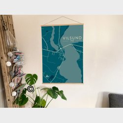 Vilsund byplakat 45 stk
