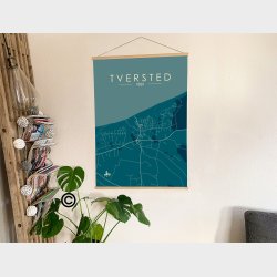 Tversted byplakat 75 stk