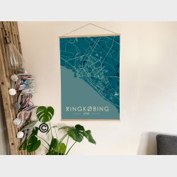 Ringkøbing byplakat 85 stk