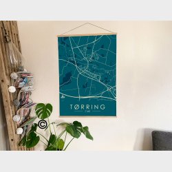 Tørring byplakat 80 stk