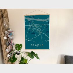 Starup byplakat 55 stk