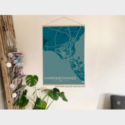 Karrebæksminde byplakat 75stk