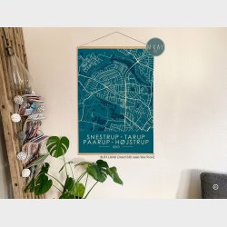 Snestrup Tarup Paarup Højstrup byplakat 90 stk