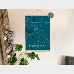 Toksværd byplakat 50 stk