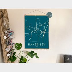 Haverslev byplakat 50 stk