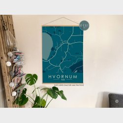 Hvornum byplakat 35 stk