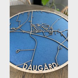 Daug�rd bykort i tr�