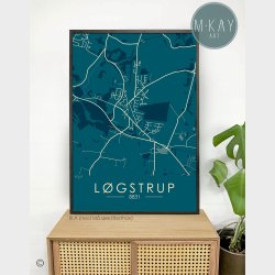 Løgstrup byplakat 50 stk