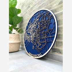 Snderborg bykort i tr