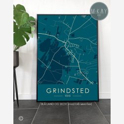 Grindsted byplakat 40 stk
