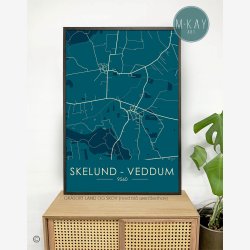 Skelund-Veddum byplakat 30 stk