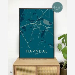 Havndal byplakat 50 stk