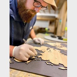 Firkantet Verdenskort