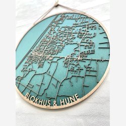 Blokhus &amp; Hune bykort i tr