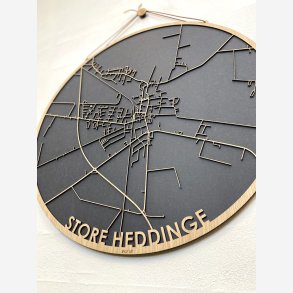 Store Heddinge bykort i tr