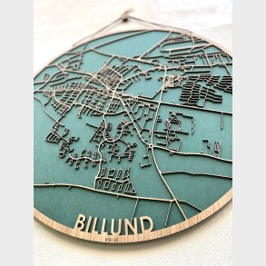 Billund bykort i tr