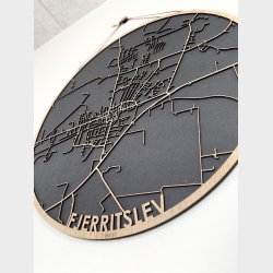 Fjerritslev bykort i tr