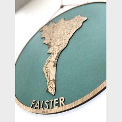 Falster bykort i tr�