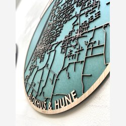 Blokhus &amp; Hune bykort i tr