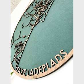 Faxe Ladeplads bykort i tr