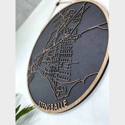 Stensballe bykort i tr