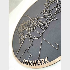 Fensmark bykort i tr