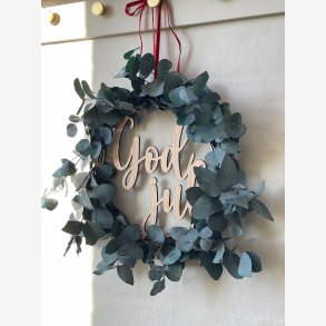 God jul krans DIY