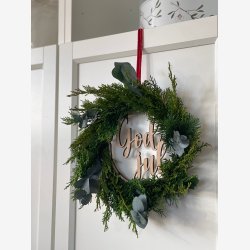 God jul krans DIY