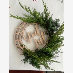 God jul krans DIY