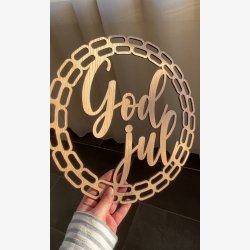 God jul krans DIY