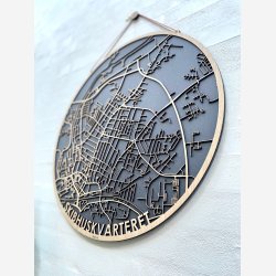 Skibhuskvarteret bykort i tr