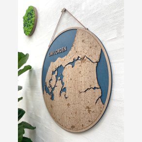 Limfjorden bykort i tr