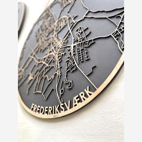 Frederiksvrk bykort i tr