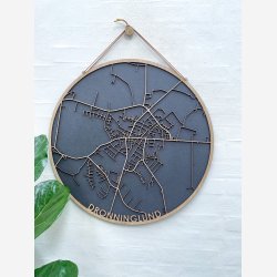 Dronninglund bykort i tr�