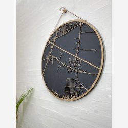 Ishj Landsby bykort i tr